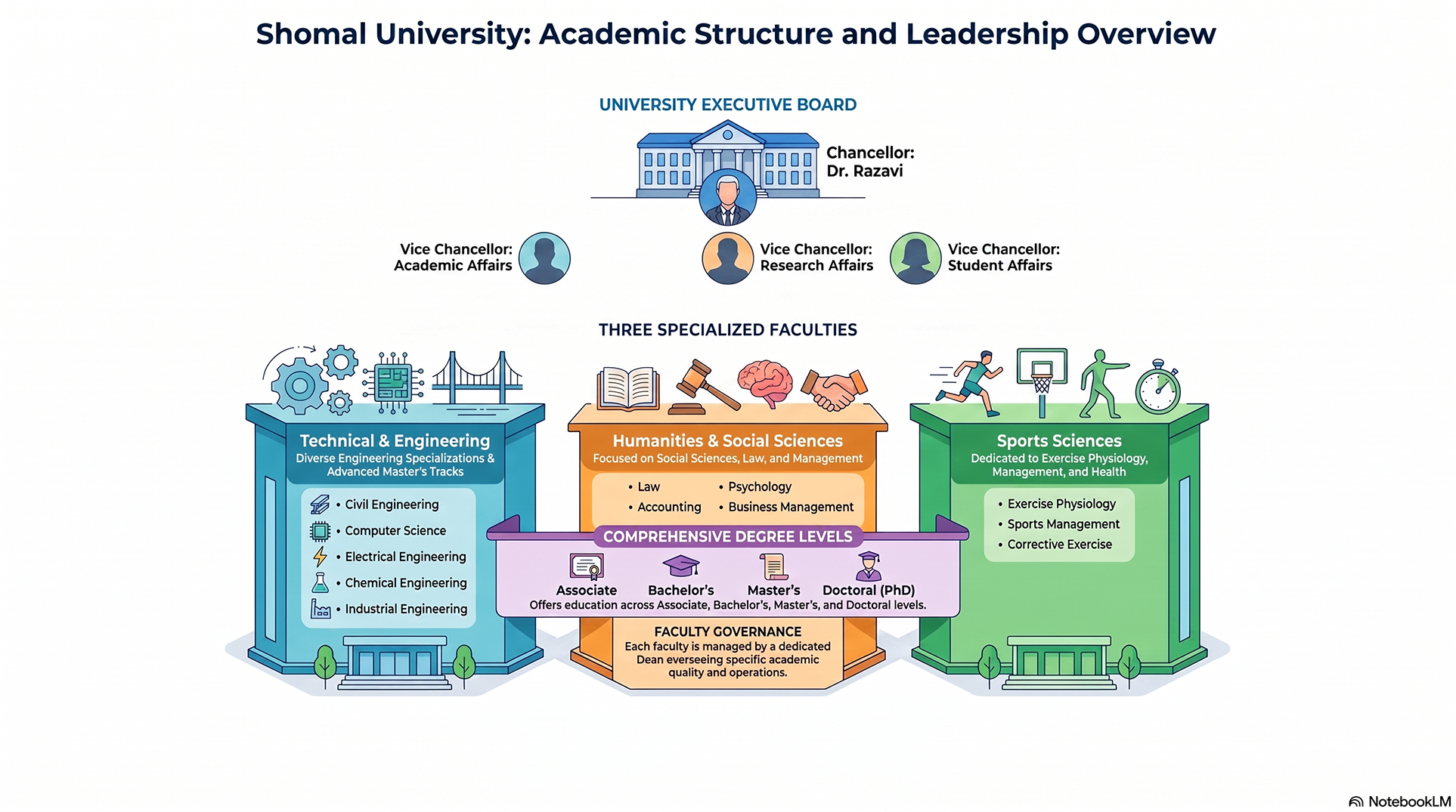 Shomal_University_Structure_and_Leadership